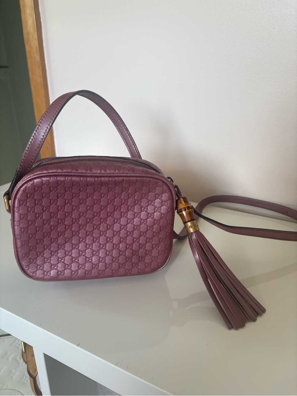 Gucci Sunshine Microguccissima Disco Bag